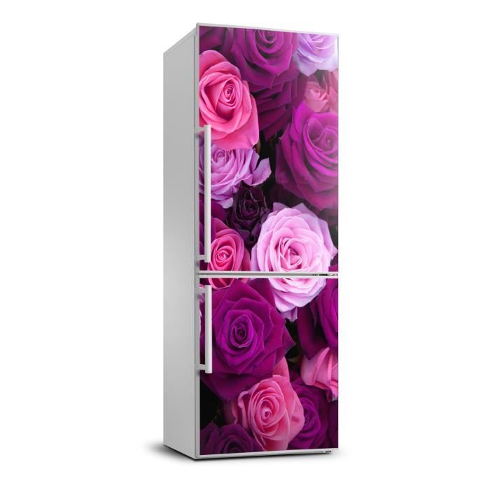 60x180 Tulup de réfrigérateur placage roses roses Cdiscount