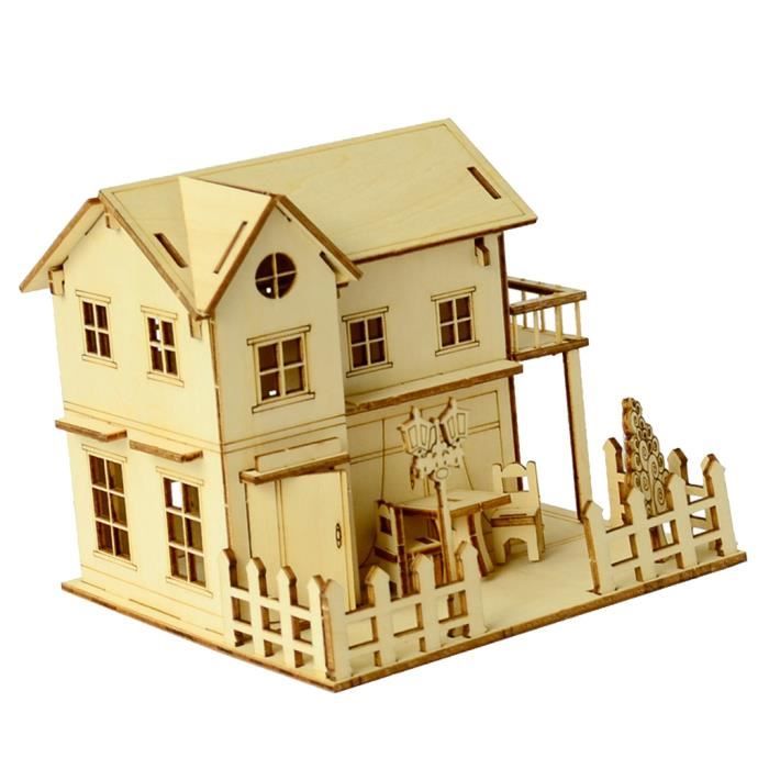 Mini Meubles Dollhouse en Bois Modèle 6 Set 1:12 Mini Poupées Maiso Mini Meubles Dollhouse en Bois Modèle 6 Set 1:12 Mini Poupées Maiso