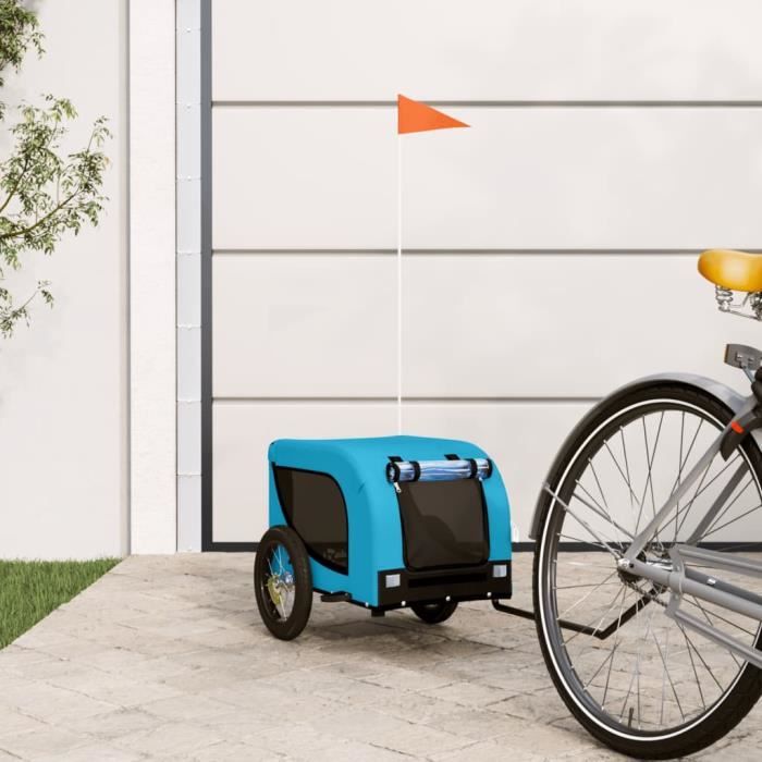 vidaXL Remorque de Vélo pour Animaux - vue 7