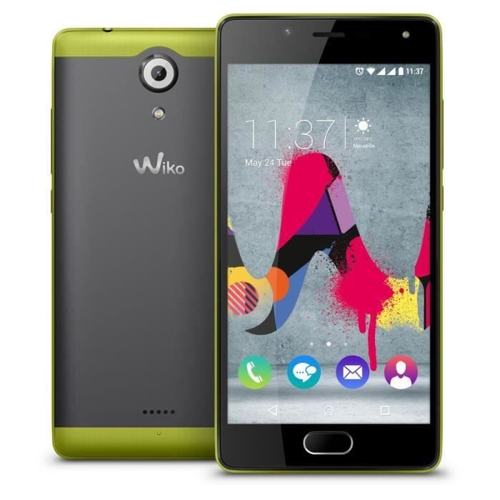 Achat T&eacute;l&eacute;phone portable Wiko U Feel Lite Smartphone débloqué 4G Vert pas cher