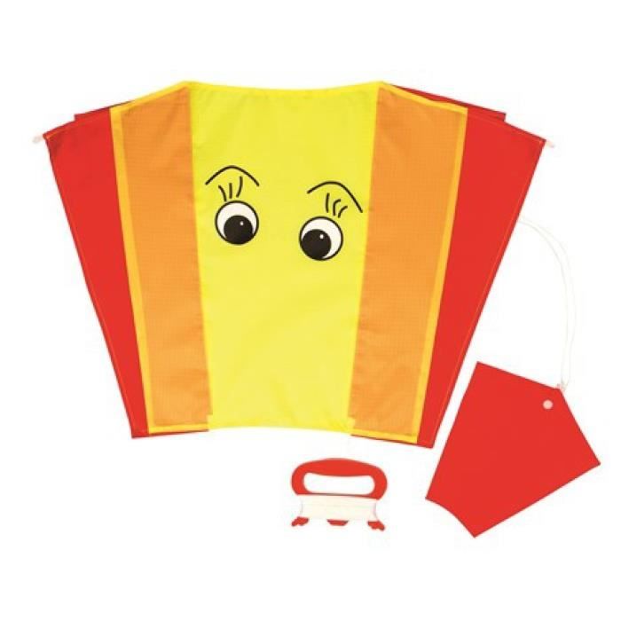 Cerf-Volant Enfant Wolkenstürmer Sled Rainbow - Sans Bâtons, Ultra Léger Et Coloré