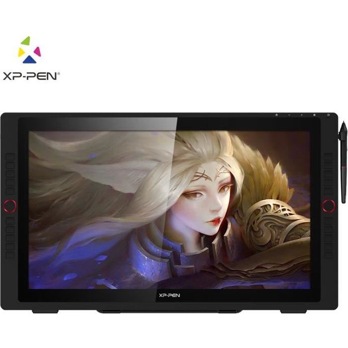 XPPen-Artist 24 Pro -Tablette Graphique avec Ecran 2K QHD 23,8 Pouces-Stylet Passif 8192 Niveaux - Port USB C Vidéo - 20 Raccourcis