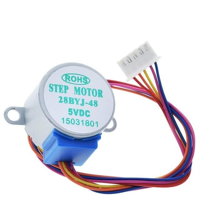 Moteur Pas à Pas 28BYJ-48 12V Avec Driver ULN2003 - Pour Arduino, Projets Robotiques