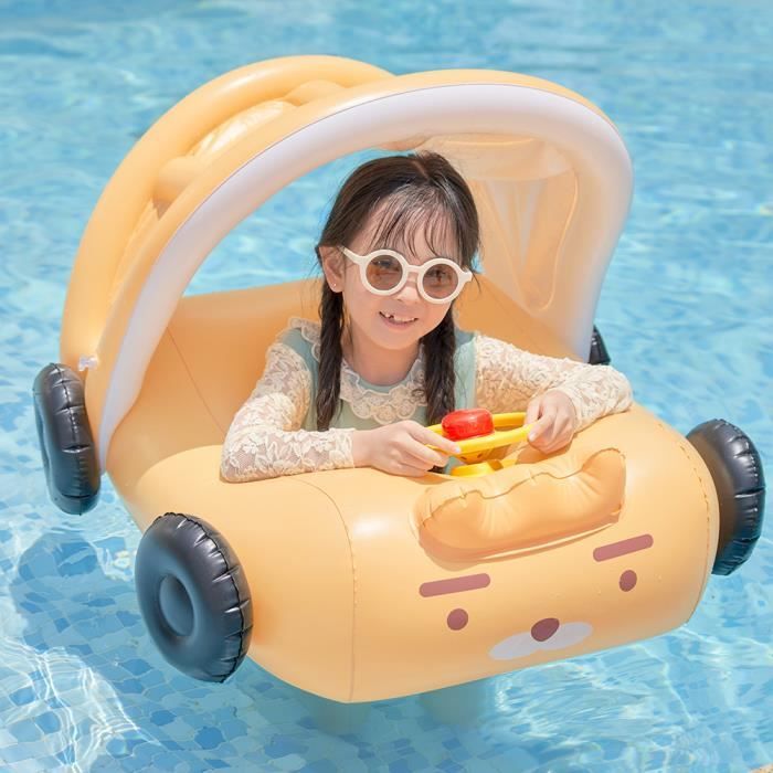 Bébé Bouée, Bouée de Sauvetage pour Bébé, Flotteur de Piscine Gonflable avec Siège, Entraîneur de Natation pour Enfant de 6 à 36 Mois - Rose Bébé Bouée, Bouée de Sauvetage pour Bébé, Flotteur de Piscine Gonflable avec Siège, Entraîneur de Natation pour Enfant de 6 à 36 Mois - Rose