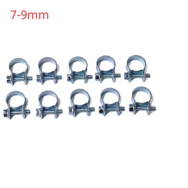 FTVOGUE Lot De 10 Mini Colliers De Serrage Durables En Acier