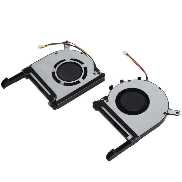 2pcs Ventilateurs de Refroidissement GPU CPU dOrdinateur Portable pour ASUS TUF FX505ge FX505gm FX505dt FX705