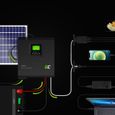 Onduleur solaire Convertisseur Off Grid avec chargeur solaire MPPT Green Cell 12VDC 230VAC 1000VA - 1000W Onde sinusoïdale pure-1
