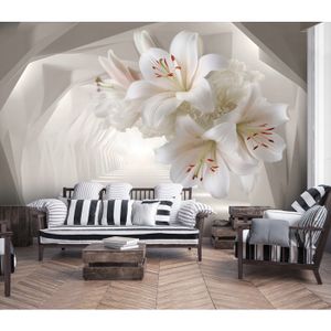 Papier peint adhésif Romantic Flowers - 147 x 105 cm | Leroy Merlin Papier peint adhésif Romantic Flowers - 147 x 105 cm | Leroy Merlin