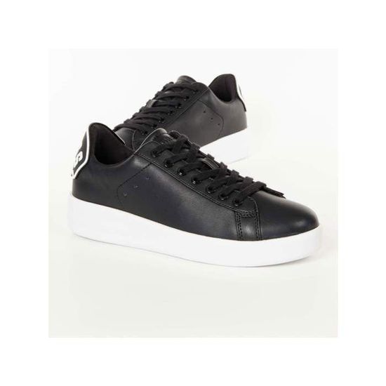 Basket guess femme sale noir