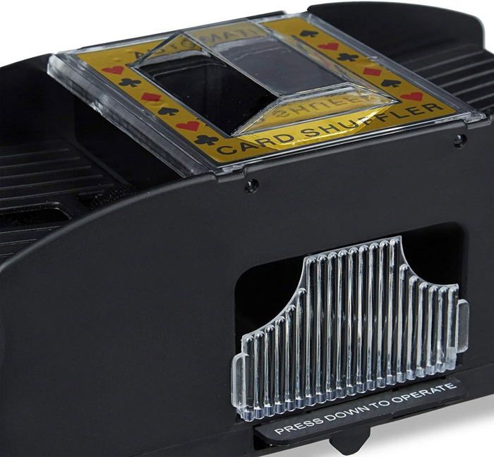 ESTINK Mélangeur automatique de cartes électrique, Mélangeur de cartes électrique rapide et