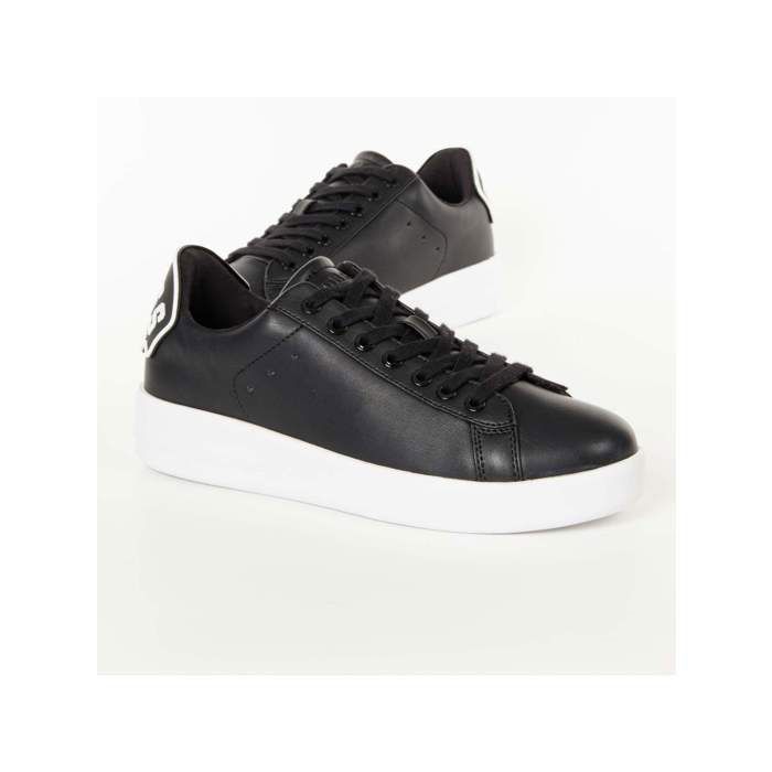 Basket guess femme noir et or sales