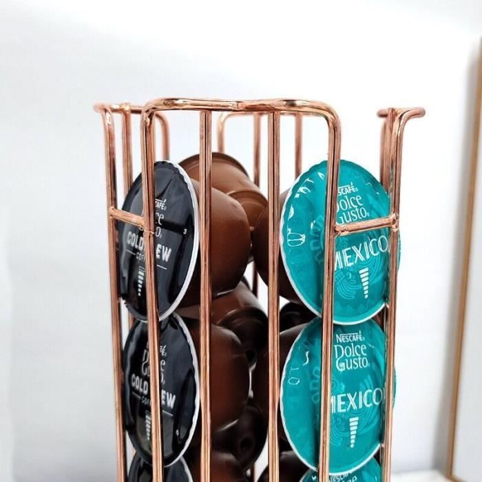 CAFE Taille dix 2020 porte-dosettes de café Nespresso en option, support rotatif pour capsules
