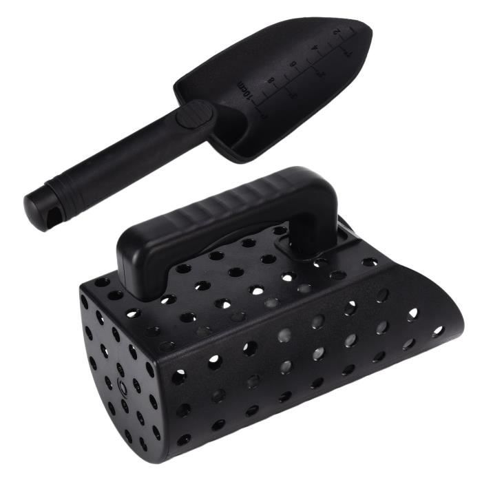 Pelle à Sable Pour Détecteur De Métaux - Outil De Plage, Recherche Or/argent, Marron