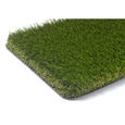 Snapstyle - Buckingham - Tapis type luxe gazon artificiel - pour Jardin, Terrasse, Balcon - Vert - 200x50 cm-2