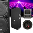 Pack Sono Ibiza Sound 7000W Total 2 Enceintes Bm Sonic 2000W - Ampli ventilé 3000W - Câbles - Mariage, Salle des fêtes DJ Soirée-2
