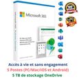 Microsoft Office 365 - Accès à Vie | 5 Postes | 5 TB Stockage-2