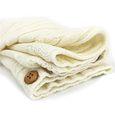XJYDNCG Gigoteuse bébé-Nouveau-né-Enveloppez la couverture d'emmaillotage en tricot-(0-6 mois)-blanche-2