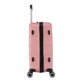Valise Grande Taille 4 Roues 75cm ABS Rigide - Wall - TROLLEY ADC (Rose Gold)-2