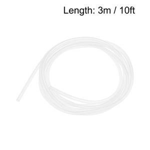 Tuyau Silicone 8x10mm Haute Température - 2m Long - Résiste -60°C à 200°C - Neuf