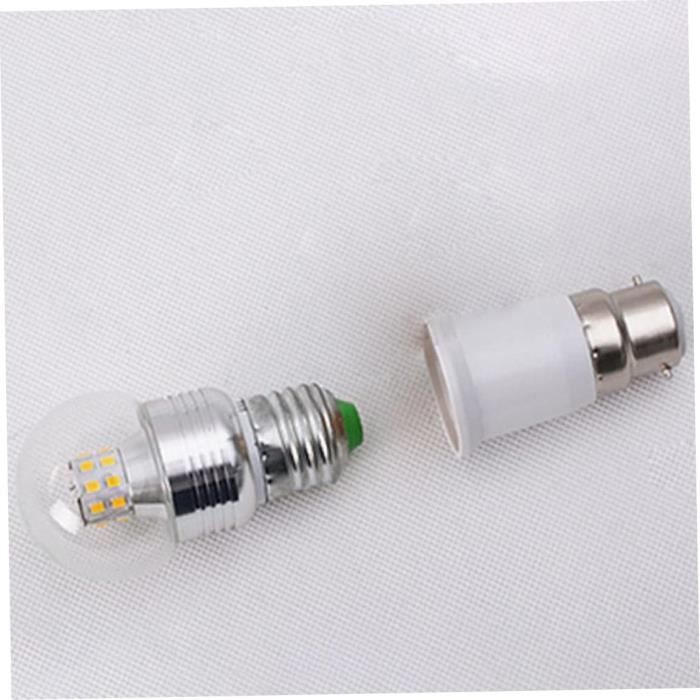 Adaptateur B22 Vers E27 - Lot De 6, Convertisseur Douille Baïonnette En Vis, Pour Ampoules LED Et Halogènes, 200W Max - 5