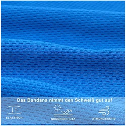 Casquette Bandana Sport BEISIJIA - Respirante, Séchage Rapide - 5 Pièces Uni Pour Cyclisme, Randonnée