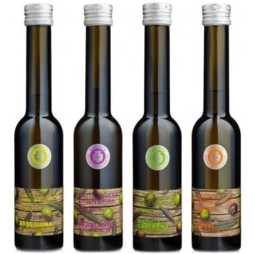 SLAMA HUILES - Coffret cadeau OLEIVA #2 bouteilles d'huile d'olive Extra  Vierge 250 ml #Une huile intense puissante en bouche# Une huile douce  #Domaine Le Baron. #Idée cadeau pour amateur souhaitant découvrir