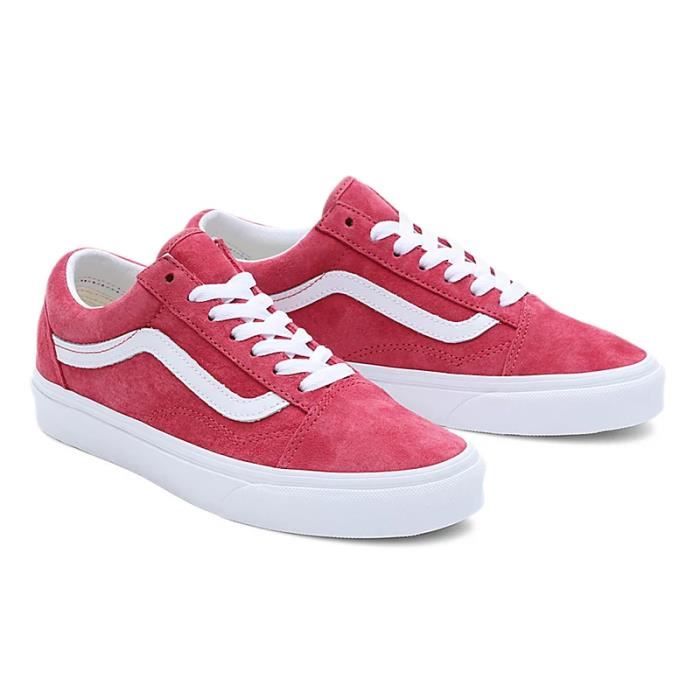 Vans rouge daim femme 2025