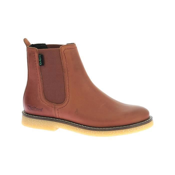 Kickers rouge femme hot sale