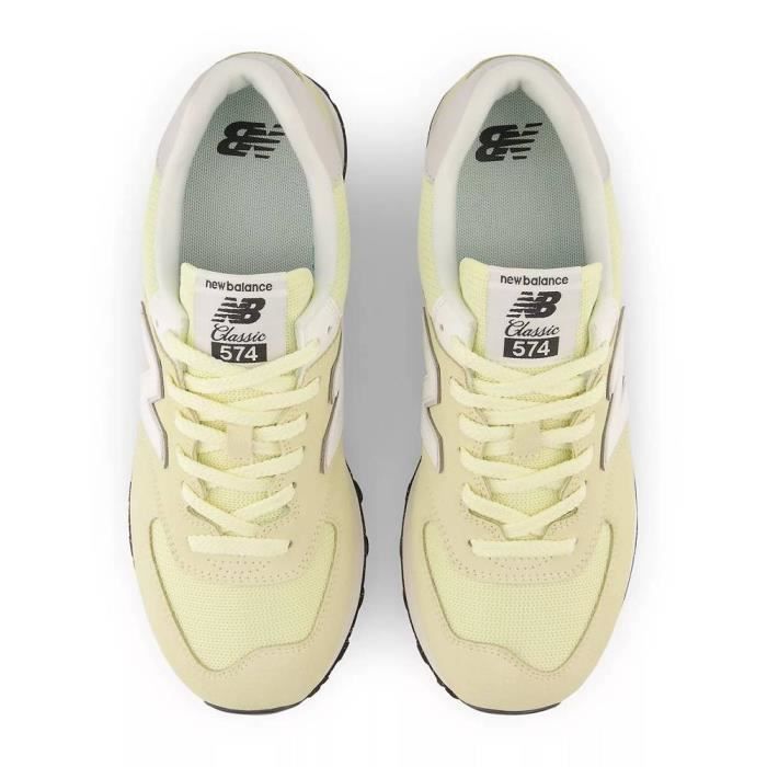 New balance wl574 jaune sales