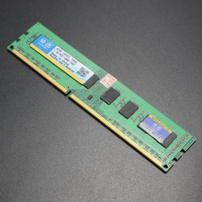 8 Go de memoire DDR3 PC3-12800 1600MHz PC DIMM Memoire RAM 240 Pin AMD PC -  Cdiscount Informatique