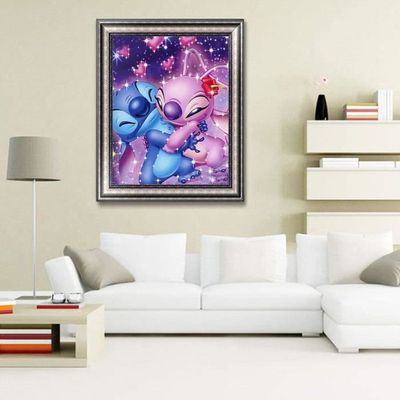 Diamond Painting Plage Et Mer Rose 40X50 Cm Diamond Painting Paysage Bord De Mer Broderie