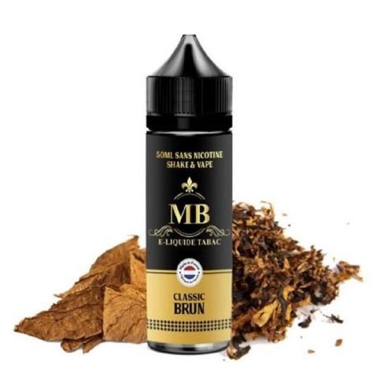 ELIQUIDE 50ML - MARQUE : MB - SAVEUR : TABAC CLASSIC BRUN - SANS NICOTINE - Cdiscount Au quotidien ELIQUIDE 50ML - MARQUE : MB - SAVEUR : TABAC CLASSIC BRUN - SANS NICOTINE - Cdiscount Au quotidien