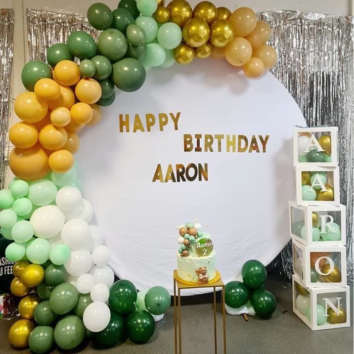 Anniversaire Sirene Ballon Guirlande Kit, 104 Pièces Kit Arche Ballon