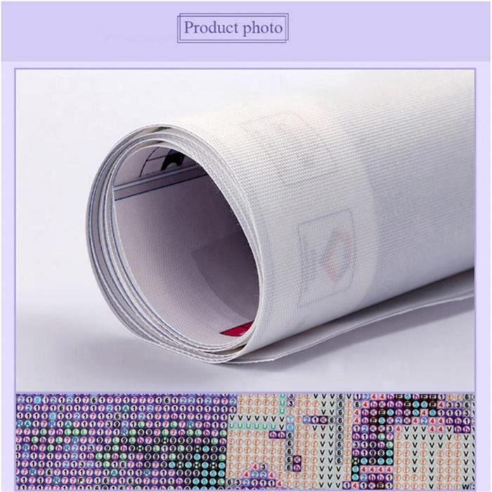 Diamond Painting Kit 8 Sous-Verres Paysage - Peinture Diamant Broderie Pour Adultes Et Enfants Avec Accessoires Complets