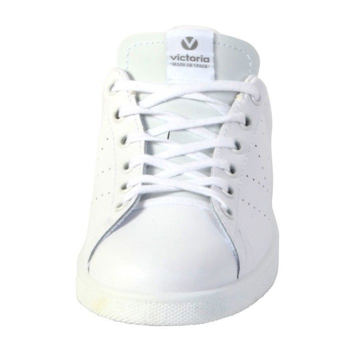 Chaussures Victoria blanc fille - 125129 Cuir BLANC - CM0518