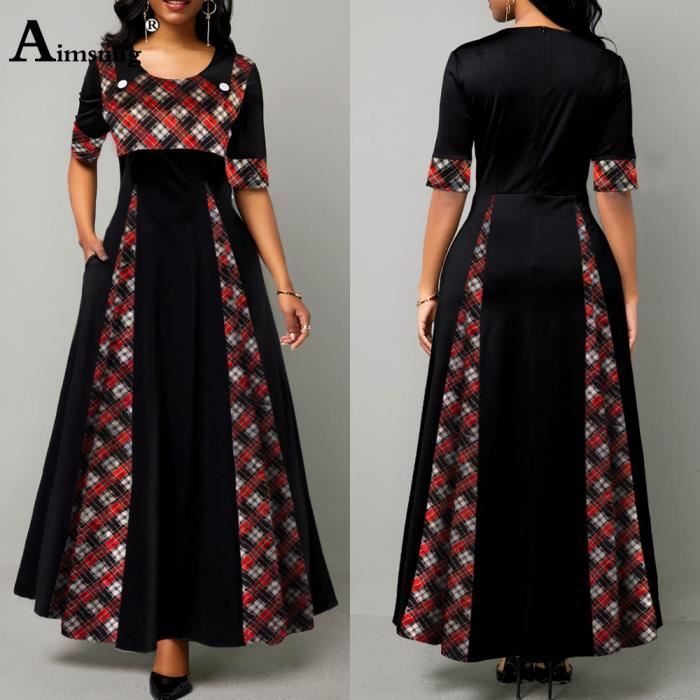 Robe longue en anglais 2025