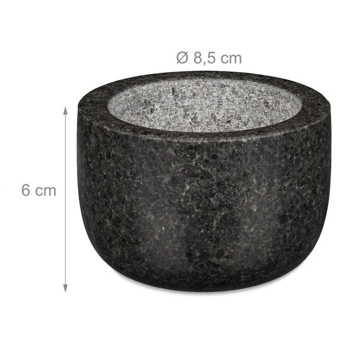 Pilon Mortier Relaxdays Mortier Et Pilon En Granit Poli Pierre Naturelle Mortier Cuisine