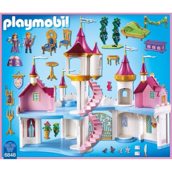 chateau playmobil princesse 6848