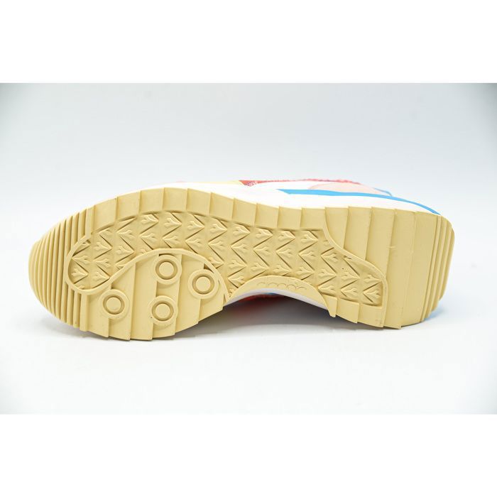 Chaussures De Foot En Salle Femme Diadora Capitano LT TF, Blanc/sarcelle/rose, Pointure 6