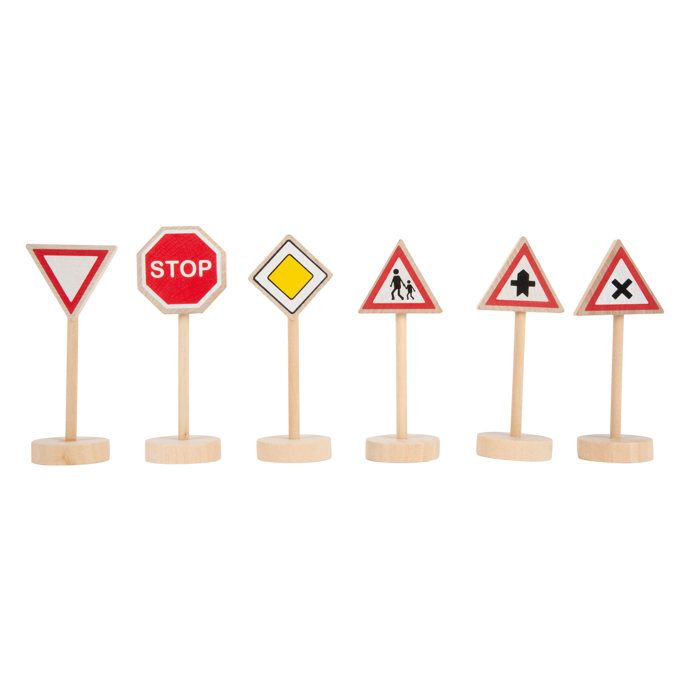 Ensemble De Panneaux De Signalisation Et Feux De Circulation Sur Fond