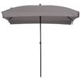 Madison Parasol Patmos Luxe Rectangulaire 210x140 cm Taupe-0