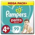 99 Couches Pampers Baby Dry Pants taille 4+-0