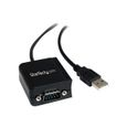 StarTech.com Câble adaptateur de 1,80 m USB vers série DB9 RS232 - Chipset FTDI (ICUSB2321F)-0