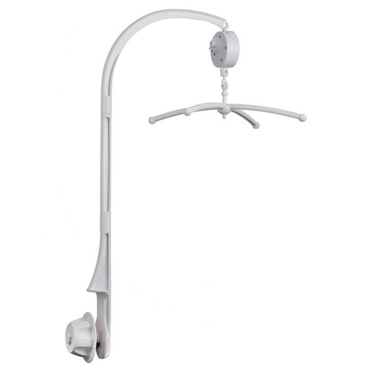 Cadeaux De Naissance Et Souvenirs Mobile Pour Bebe Support De Mobile Bebe Bras Portatif En Blanc Bras Potence Pour Mobile Musical Avec Croisillon Blanc Sans Boite A Musique Bebe Puericulture Stargas Ie