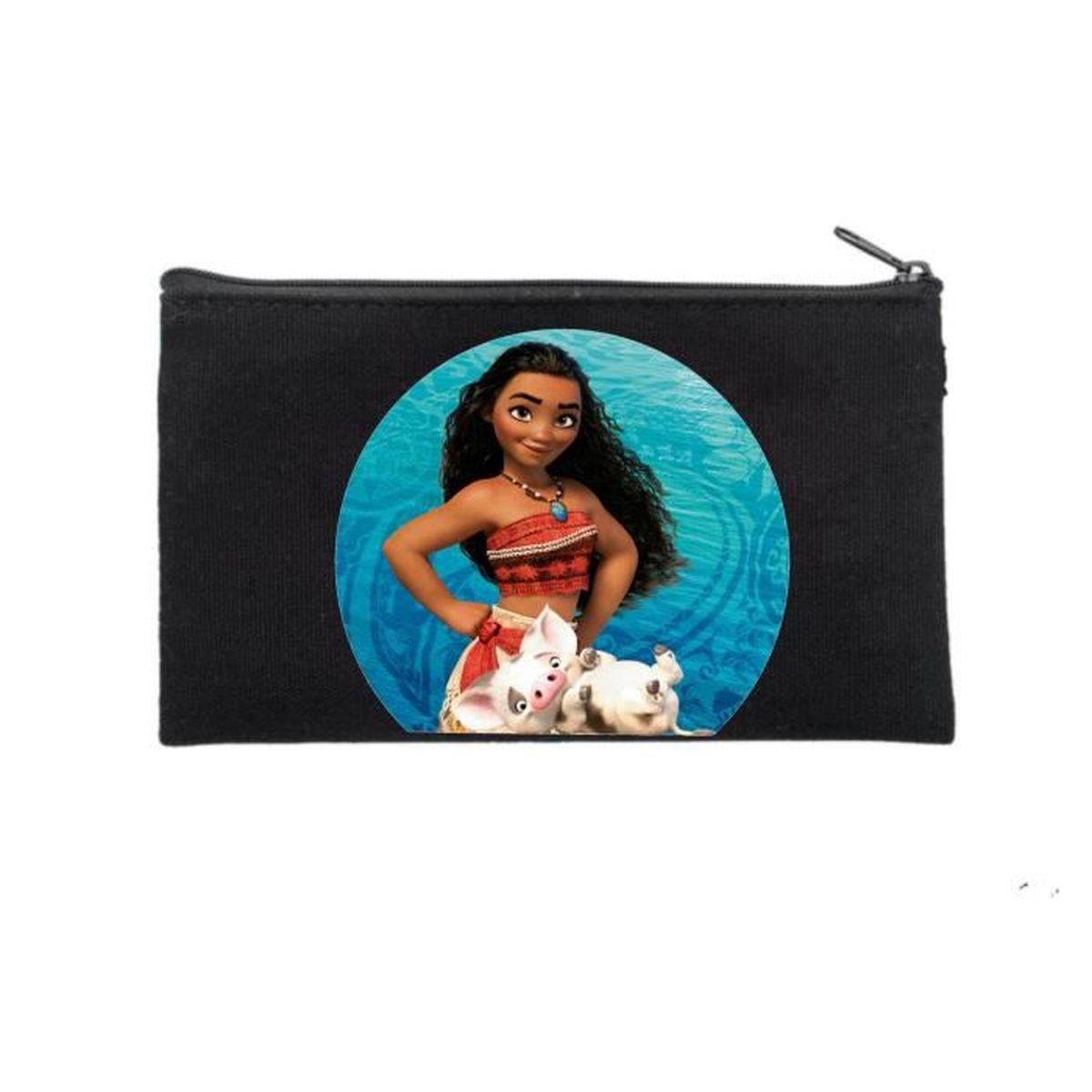 POCHETTE, TROUSSE EN TOILE DE COTON , SUBLIMATION LA BELLE ET LE