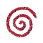 FEERIC LIGHT & CHRISTMAS Guirlande holographique Brins Frins - 50 x 4 x 2m - Rouge