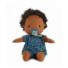 Poupon Sasha - Lilliputiens - Marron - Lavable en machine - 36cm
