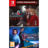 Mystery Investigations 1 - Path of Sin : Greed + Noir Chronicles: City of Crime Jeu Nintendo Switch