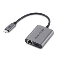 Adaptateur USB-C Ethernet 2,5Gbs avec Chargeur 100W, USB C Ethernet 2.5 Gigabit (USB C Ethernet 2,5Gbs) - Compatible avec MacBook