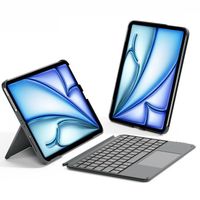 Inateck Ultraléger Clavier iPad Bluetooth pour 2025 iPad 11/10 eme Gen A16, iPad Air Pro 11 Pouces, avec Pavé Tactile, AZERTY